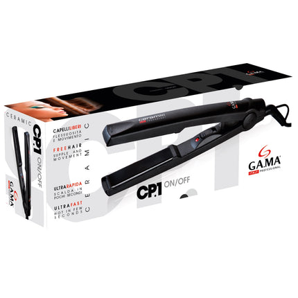 GA.MA Hair Straightener with 2.4 cm Ceramic Plates, Ion Technology