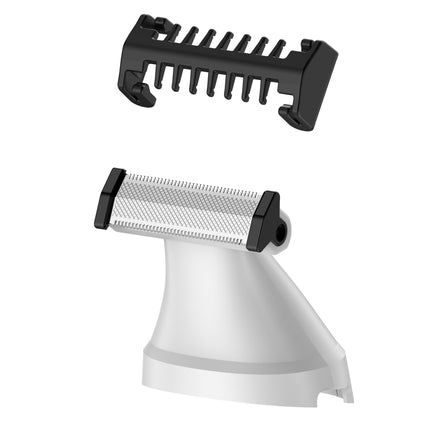 GA.MA Sport 8-in-1 Wet and Dry Groomer with 20 Accessories, Silver/White