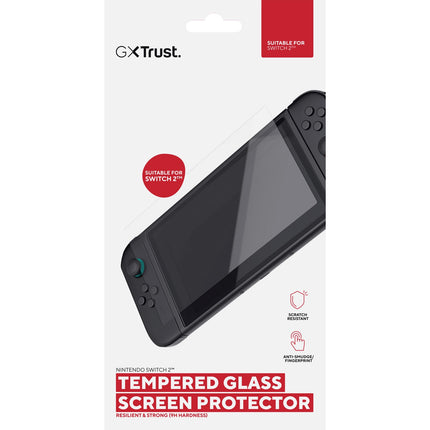 GXT 1254 Displayschutzfolie gehärtetes Glas Nintendo Switch 2