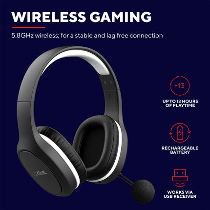 GXT 391 Thian Kabelloses Gaming-Headset