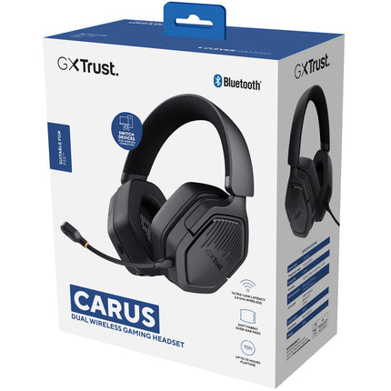 GXT 493PS Carus kabelloses Gaming-Headset PS5 Schwarz