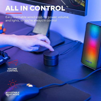 GXT 611 Wezz RGB Gaming-Lautsprecher 12W