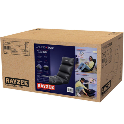 GXT 718 Rayzee Gaming-Stuhl für den Boden Schwarz