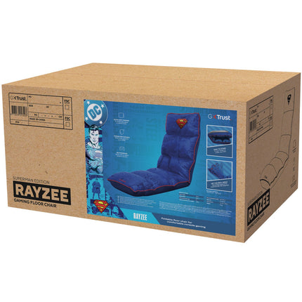 GXT 718SM Rayzee Boden-Gaming-Stuhl Schwarz Superman