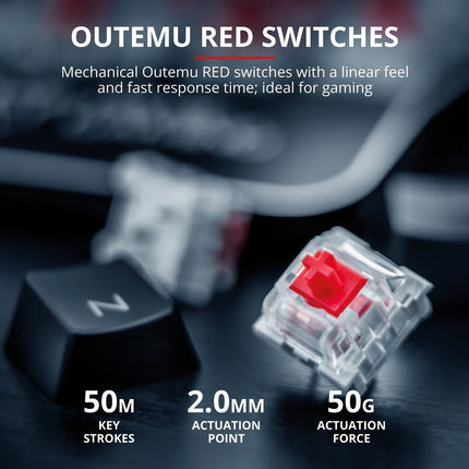 GXT 863 Mazz Mechanische Tastatur Nordic