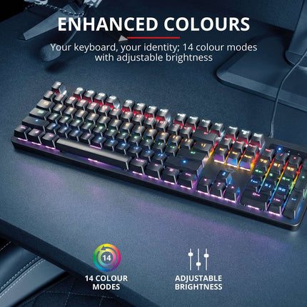 GXT 863 Mazz Mechanische Tastatur Nordic