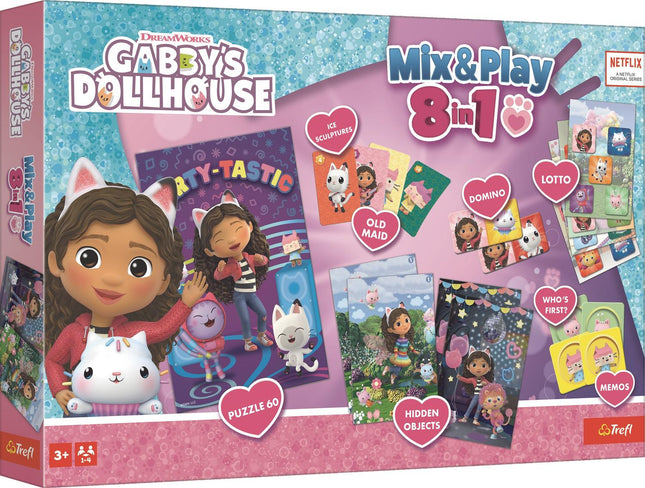 Gabby's Dollhouse 8-in-1 Spielesammlung
