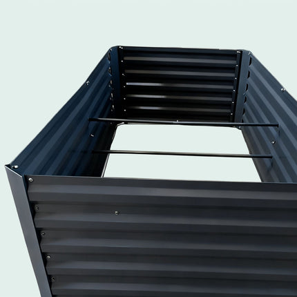 Galvanised Metal Raised Garden Bed – Optimal Drainage