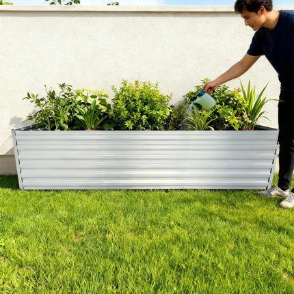 Hochbeet aus verzinktem Metall – Schädlingsresistent