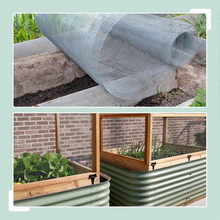 Galvanised Steel Aviary Mesh, 6.3mm, Weather-Resistant