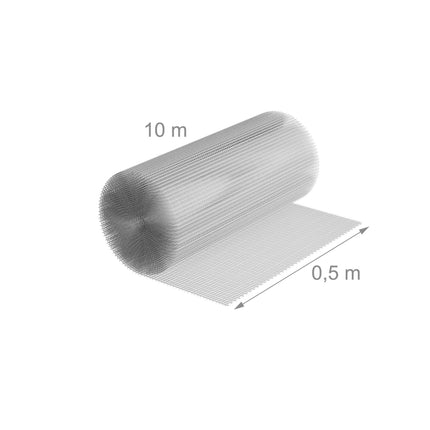 Galvanised Steel Aviary Mesh, 6.3mm, Weather-Resistant