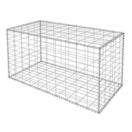 Galvanised Steel Gabion Basket, 100x50x50 cm
