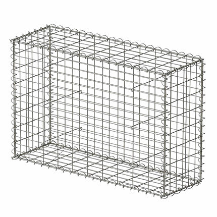 Pozinkovaný ocelový gabionový koš, 100 x 80 x 30 cm
