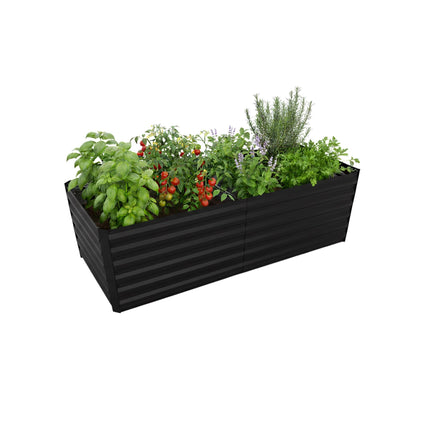 Galvanized Raised Garden Bed 57x180x90cm