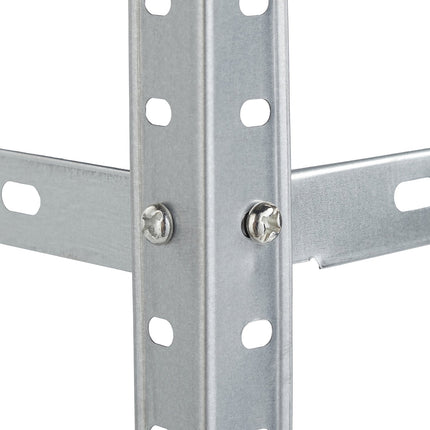 Galvanized shelves for high load, 2 pcs