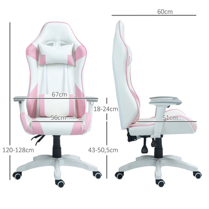Ergonomischer Gaming-Bürostuhl, Ruhesessel mit Lendenwirbelstütze