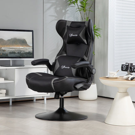 Ergonomischer Gaming-Stuhl mit Wippfunktion, Lautsprecher, 120 kg Tragkraft