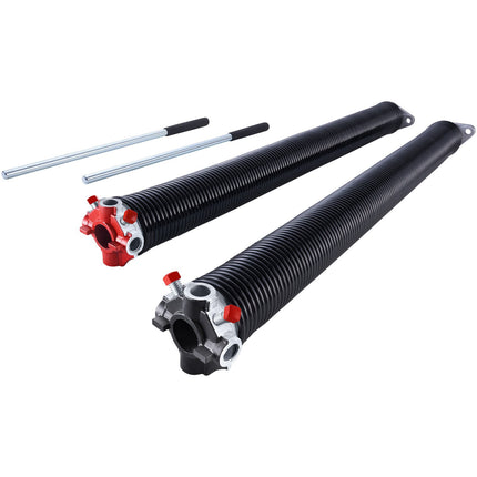 Garage Door Torsion Springs Pair, 0.234 x 2 x 28 in, 16,000 Cycles