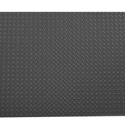 Garage Floor Mat Roll 4x7 ft, 2.2mm PVC Diamond Plate