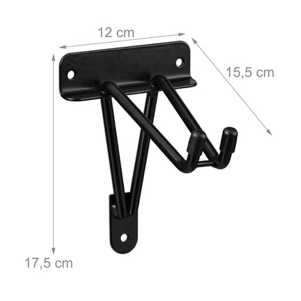 Garage wall hook set of 2