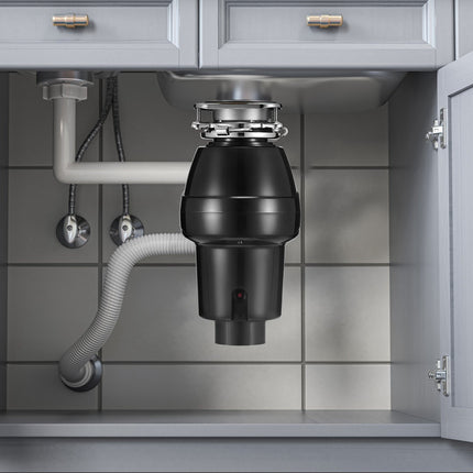 Garbage Disposal 1/2 HP, Continuous Feed, 3-Bolt