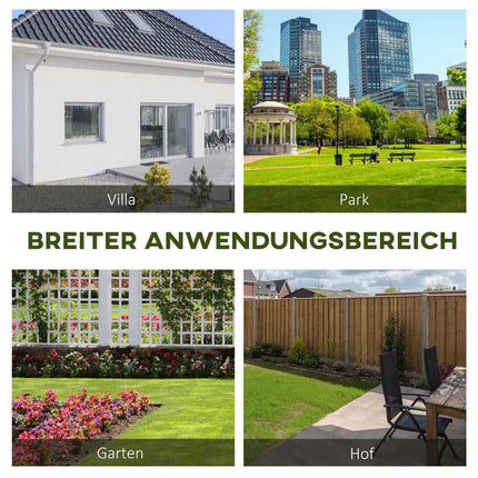 Gartenbank 2-Sitzer mit Rückenlehne, Tragkraft 220 kg
