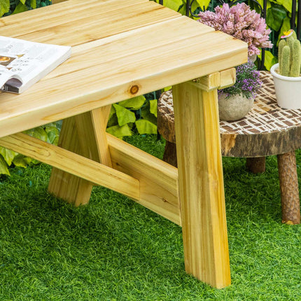 Gartenbank 2-Sitzer mit Rückenlehne, Tragkraft 220 kg