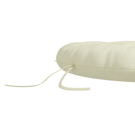 Beige Polyester Moon Chair Cushion - 10 Cm Padding