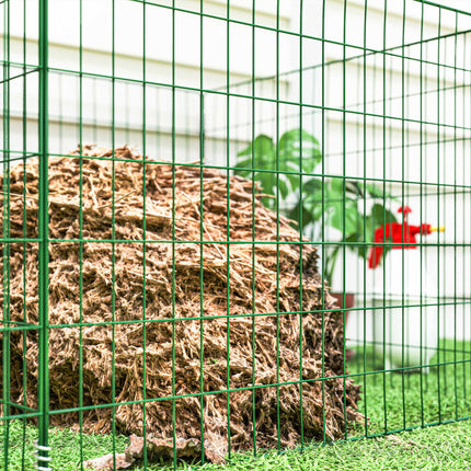 Garden Compost Bin, Steel, 270L, Open Mesh Design
