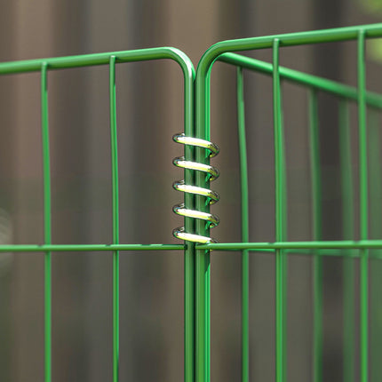 Garden Compost Bin, Steel, 270L, Open Mesh Design