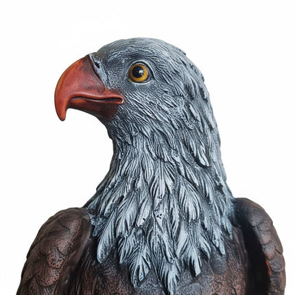Gartenadler-Statue, wetterfestes Polyresin, UV-beständig