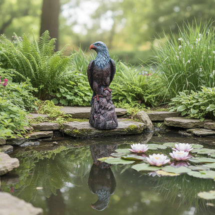 Gartenadler-Statue, wetterfestes Polyresin, UV-beständig