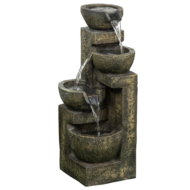 Gartenteichbrunnen - Verstellbares Harzdesign