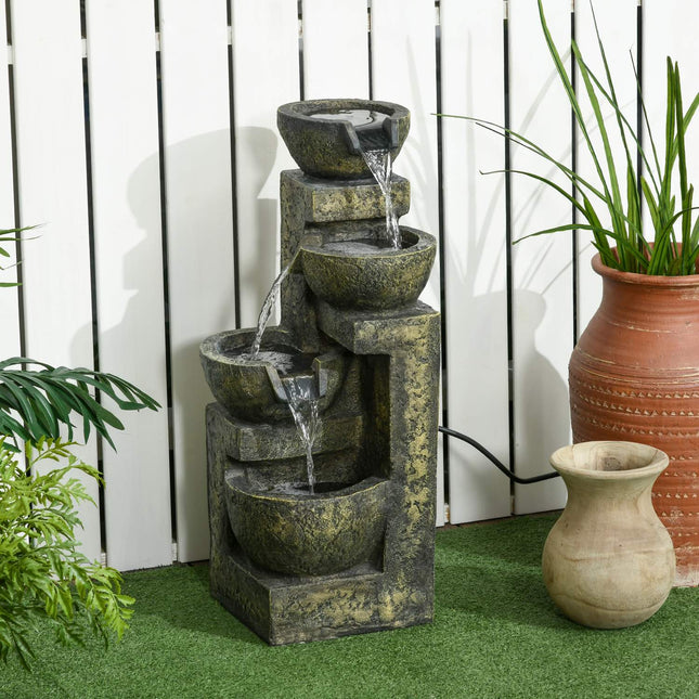 Gartenteichbrunnen - Verstellbares Harzdesign