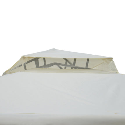 Gartentpavillon 3x3m, wetterfest mit Seitenwänden