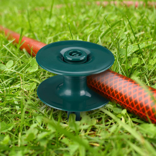 Gartenschlauchführungen mit Metall-Erdspießen, 6er-Pack