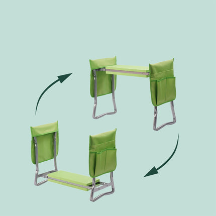 Gartenkniekissen mit Taschen – klappbarer und gepolsterter Sitz