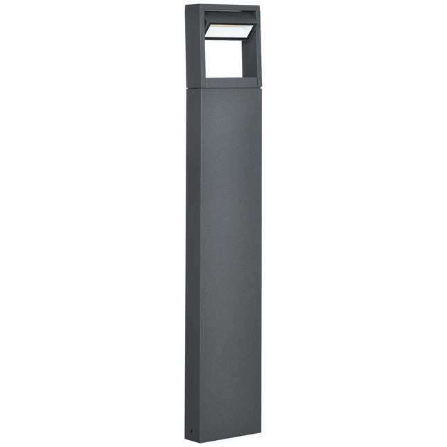 Gartenpoller für Außenbereiche, warmes LED-Licht, verstellbar, IP65