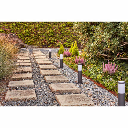 GardenLink Utrecht Sockelleuchte Kaltweiß 660lm Anthrazit