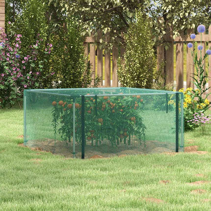Gartenschutznetz mit Reißverschluss, 1,25x1,25M