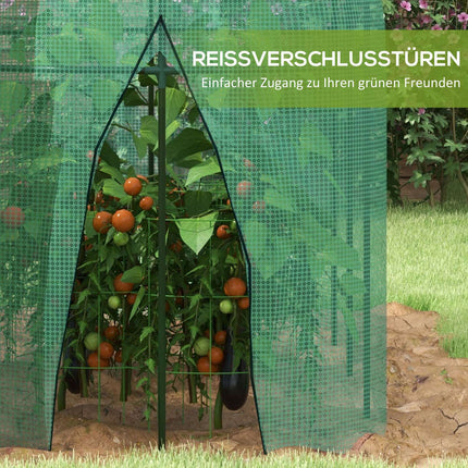 Garden mesh plant tent, insect & wind protection, 3x1M