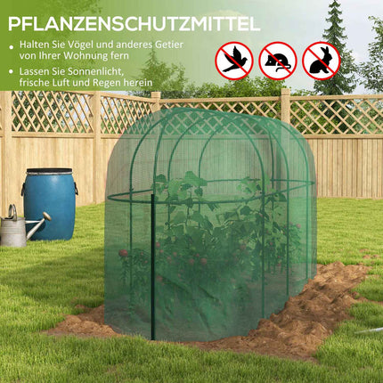 Garden mesh plant tent, insect & wind protection, 3x1M