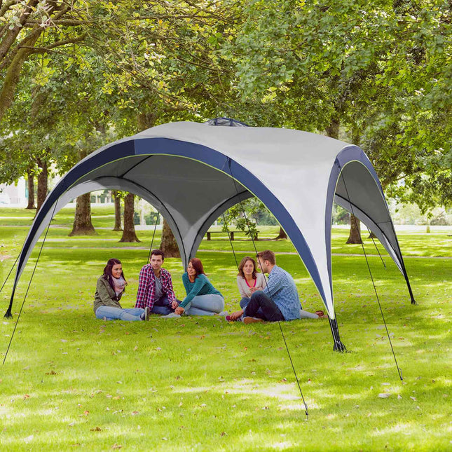 Gartenzelt Pavillon – wetterfest, Sonnenschutz, 4x4m