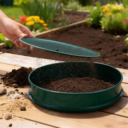 Tuinzeef 5-in-1, roestvrij staal, Ø 30 cm