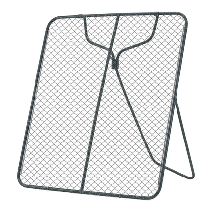 Garden Soil Sieve 100 x 80 cm with Galvanised Mesh, Anthracite, Silver