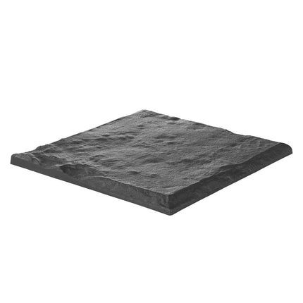 Garden Stepping Stones Set, 8pcs 15.5in Square, Gray