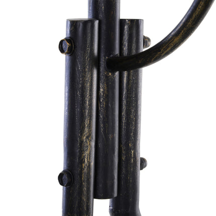 Metal garden swing for 2, bronze finish, 167x123x175 cm