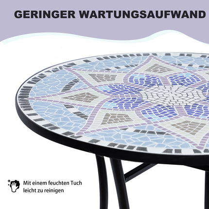 Round Garden balcony table - Ø60 x H71 cm