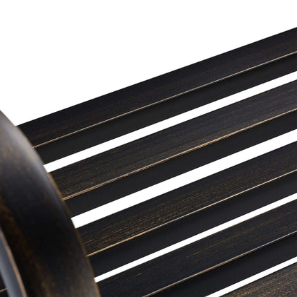 Banc de jardin de style antique