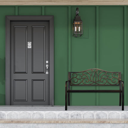Banc de jardin de style antique